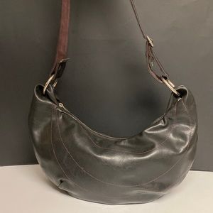 CRYSTALYN KAE Vegan Black Shoulder Bag Medium Crossbody Purse